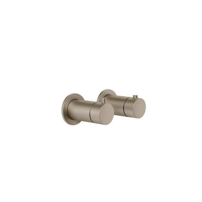 Фото Смеситель Gessi Anello 63335#149 термостат, никель браш