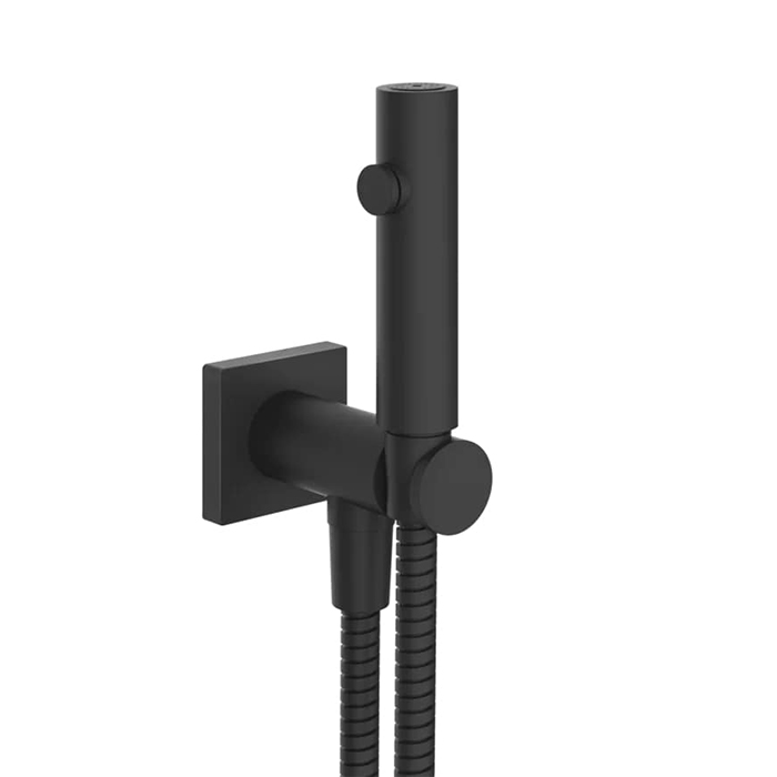 Фото Гигиенический душ Gessi Rilievo 59153#299, черный матовый