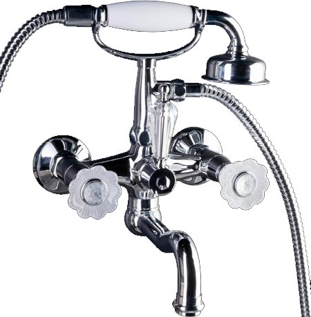 Фото Смеситель для ванны Boheme Camelia 273 хром