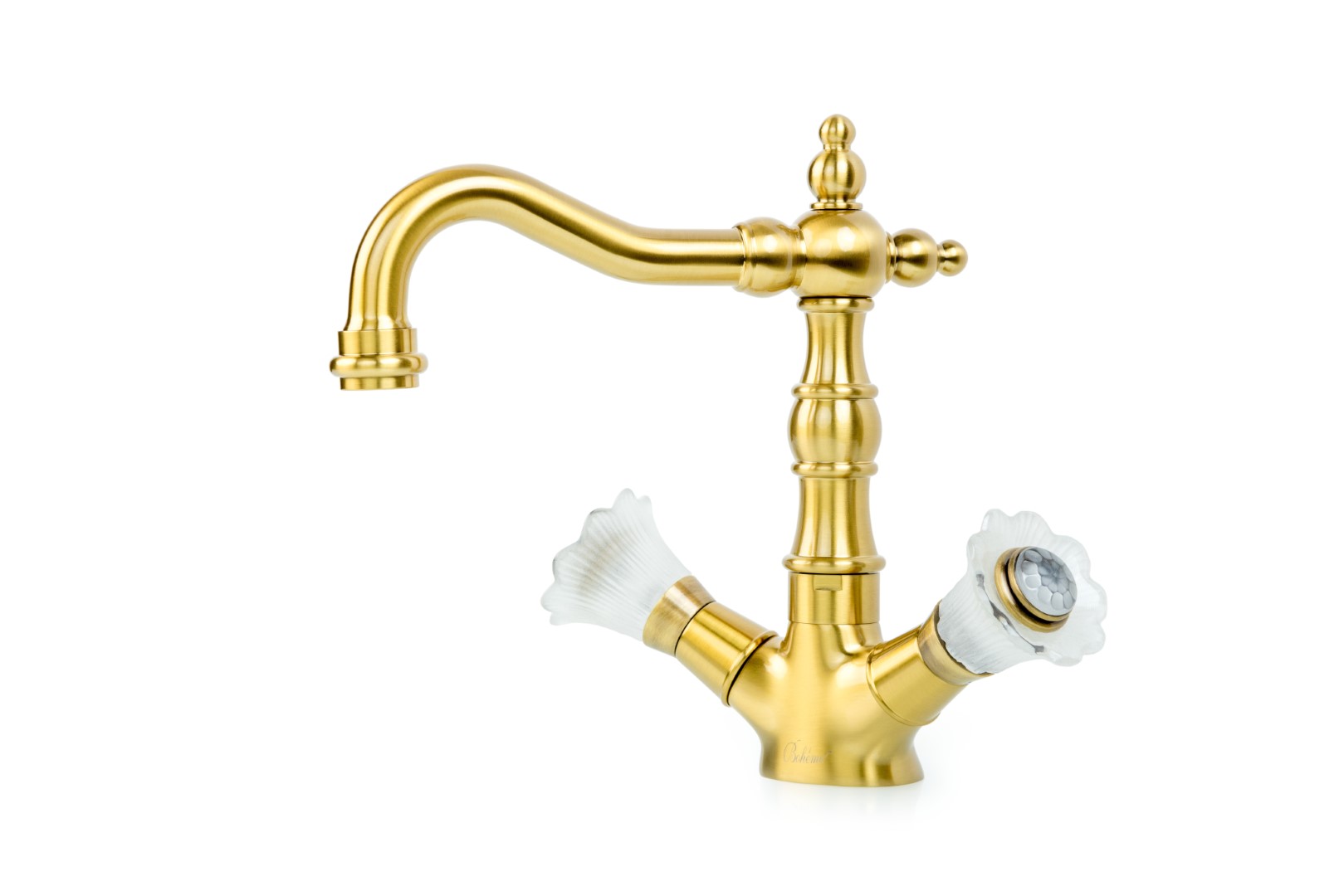 Фото Смеситель для раковины Boheme Сamelia 312-Camelia бронза