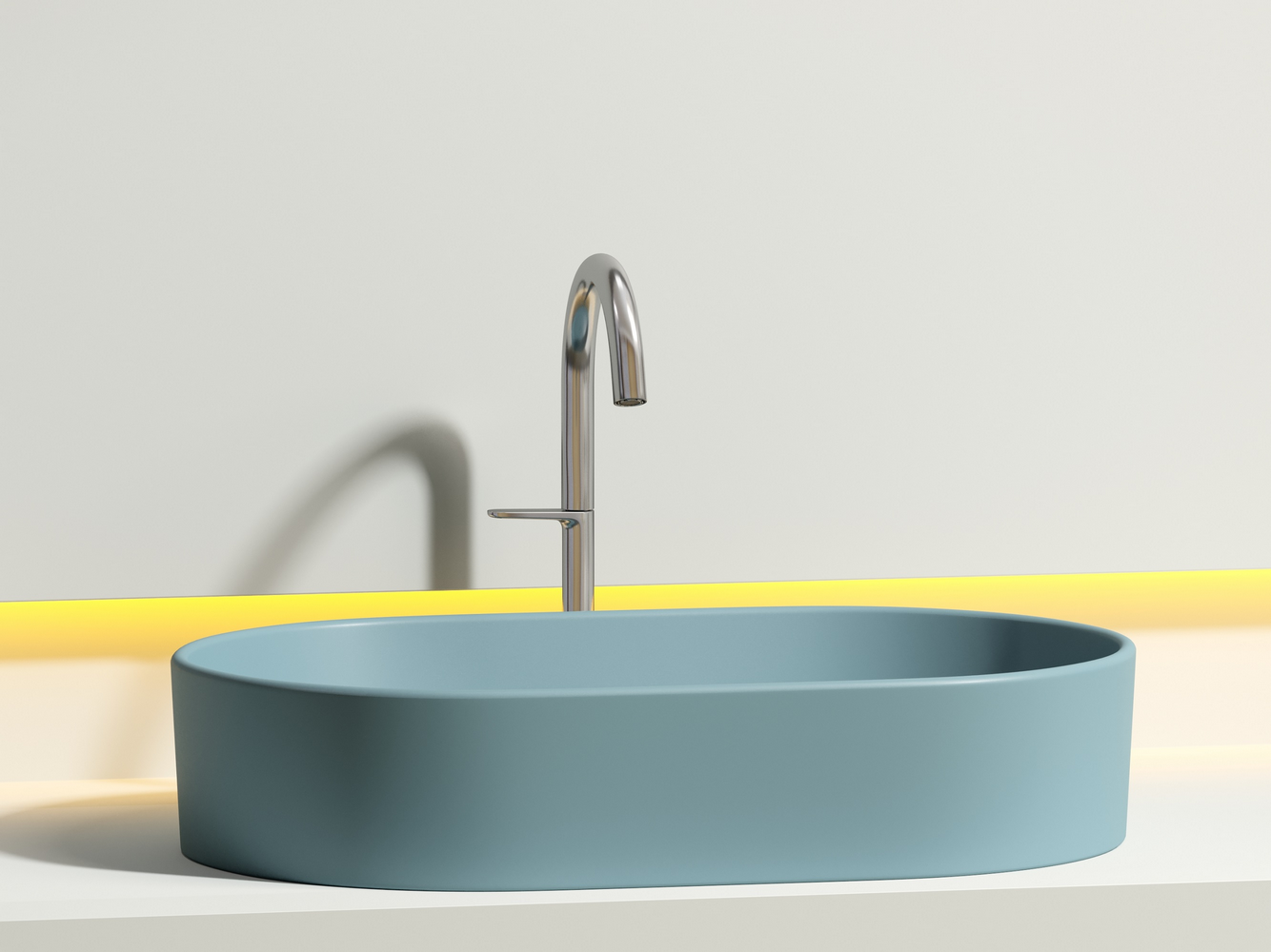 Фото Раковина Ceramicanova Element CN6048MLG накладная 60 × 38,5 × 12,2 см, зеленый матовый