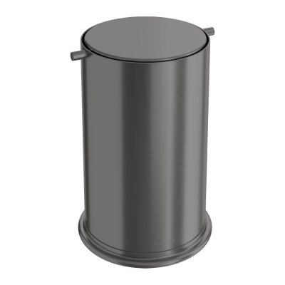Фото Мусорное ведро Boheme 10916-GM, gun metall, графит матовый 7 л
