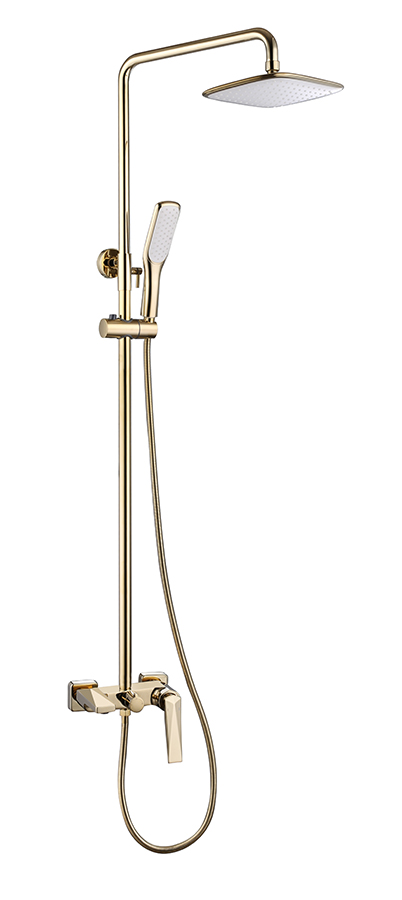 Фото Душевая стойка Boheme Venturo 388 золото глянец