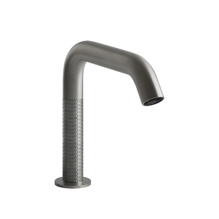 Фото Смеситель Gessi Gessi316 54281#239 для раковины электронный, нержавеющая сталь браш