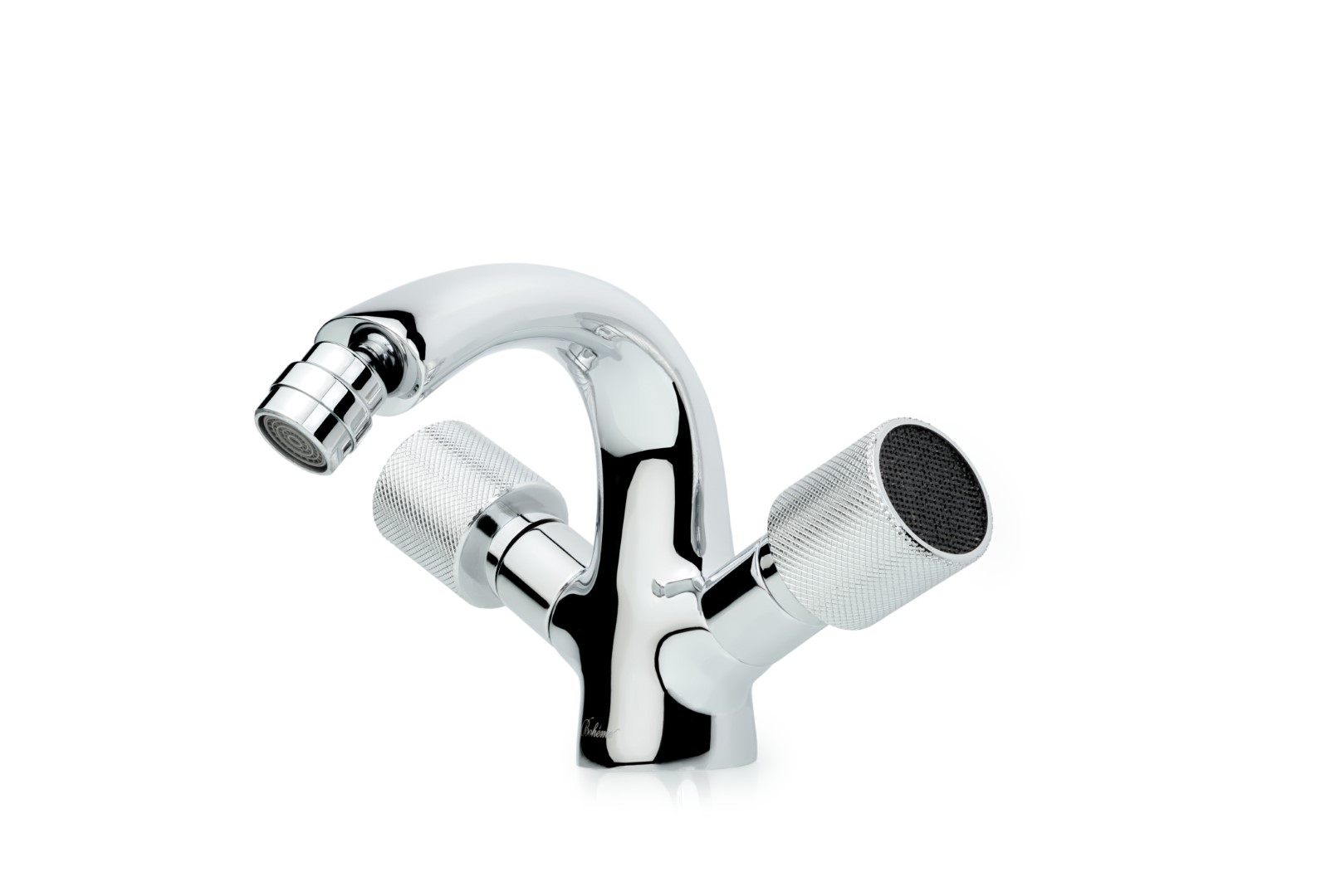 Фото Смеситель для биде Boheme Royal 276-Royal/CRST black хром