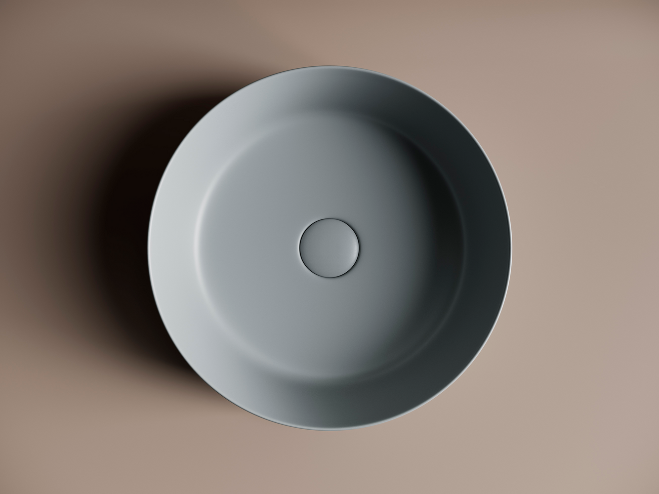 Фото Раковина Ceramicanova Element CN6022MH накладная 39 × 39 × 12 см, антрацит матовый