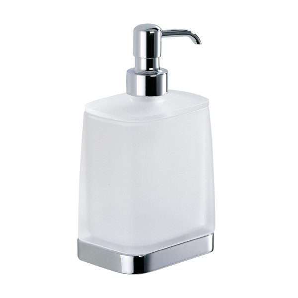 Фото Дозатор Colombo Time W4280.CR-VAN настольный хром глянец/стекло матовое