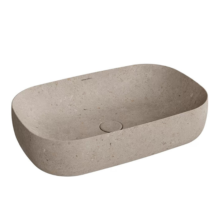 Фото Раковина Kerama Marazzi Magica MA.wb.65\STB накладная 64.5 см, цвет бежевый камень