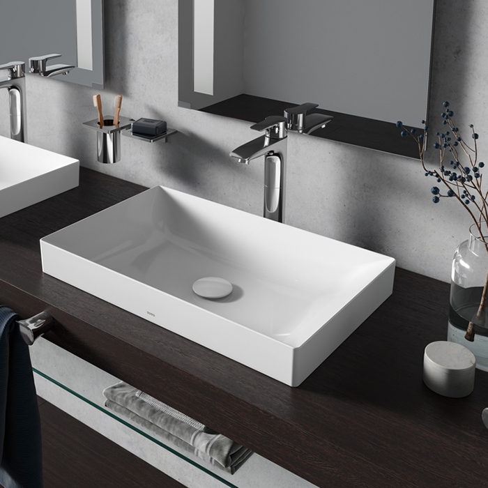 Фото Раковина Toto Neorest L4716RE#XW накладная 60 см, цвет белый
