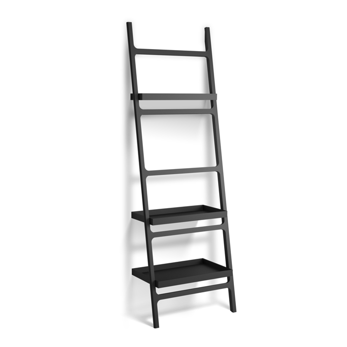 Фото Полотенцедержатель Decor Walther Stone 0932060 напольный 180x60 см черный матовый
