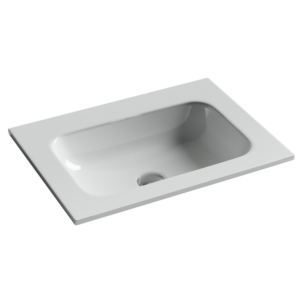 Фото Раковина Ceramicanova Grace CN7011wx мебельная 61 × 45,7 × 13,7 см, белый глянцевый