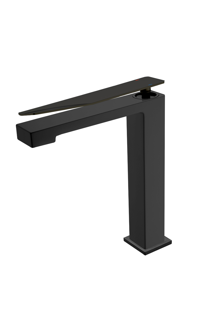 Фото Смеситель для раковины Boheme Q 142-BB.2 черный матовый