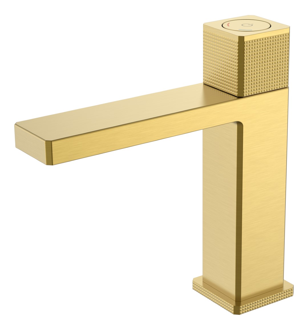 Фото Смеситель для раковины Boheme Quad 159-MG золото матовое