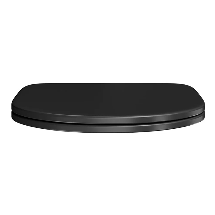 Фото Крышка-сиденье  Kerama Marazzi Pompei PO.seat.01\BLK черная глянцевая