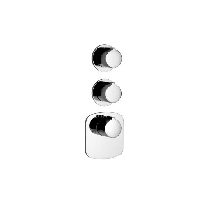 Фото Смеситель Gessi Tondo 43234#031 для душа термостат, хром