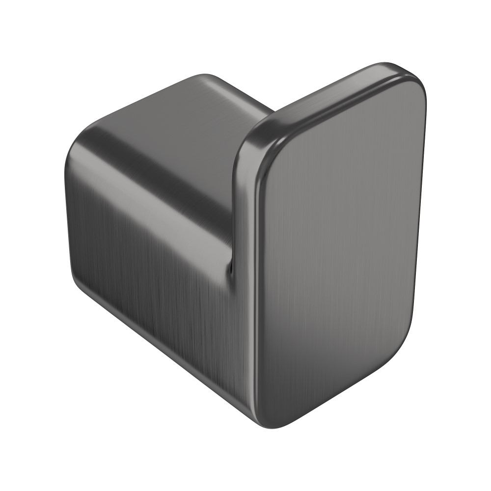 Фото Крючок для полотенец Boheme Qubic 10726-GM, матовый графит