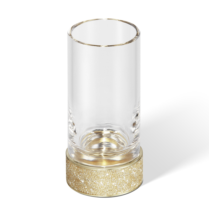 Фото Стакан Decor Walther Rocks 0933982 настольный, золото матовое