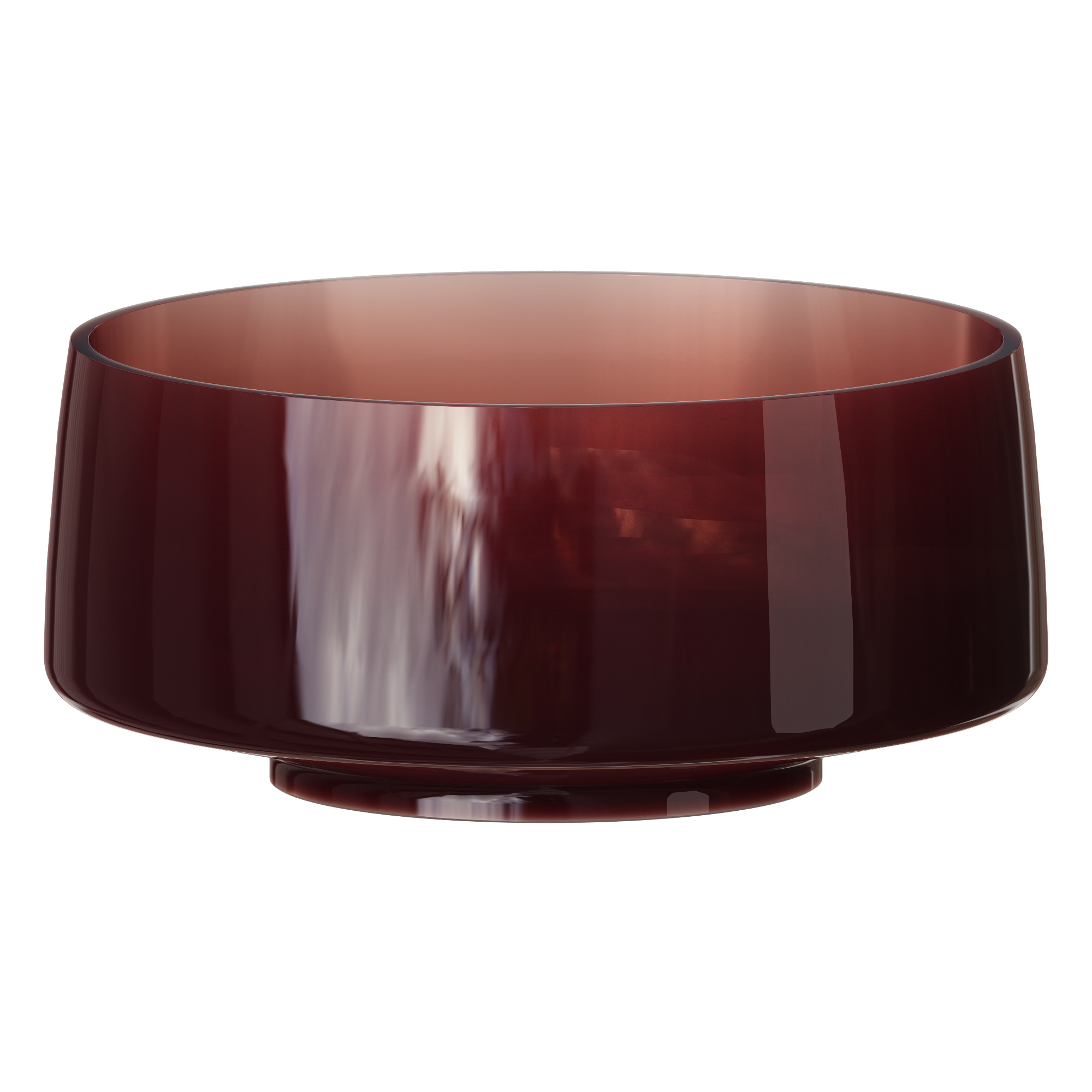 Фото Раковина Boheme Glow Smoke 810-GS-T накладная круглая 40 см, Terracotta (дымчатая терракота)