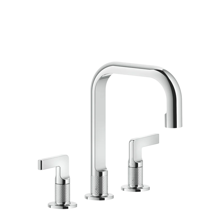 Фото Смеситель Gessi Inciso 58013#031 для раковины с донным клапаном, хром