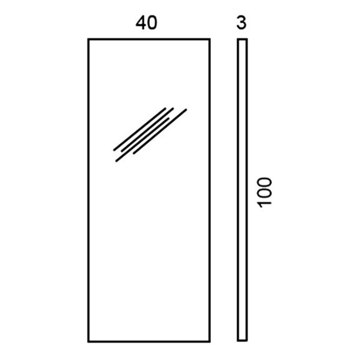 Фото Зеркало Colombo Fashion Mirrors B2040.CR подвесное хром глянец