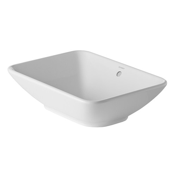 Фото Раковина Duravit Bacino 0334520000 накладная 55 см, цвет белый