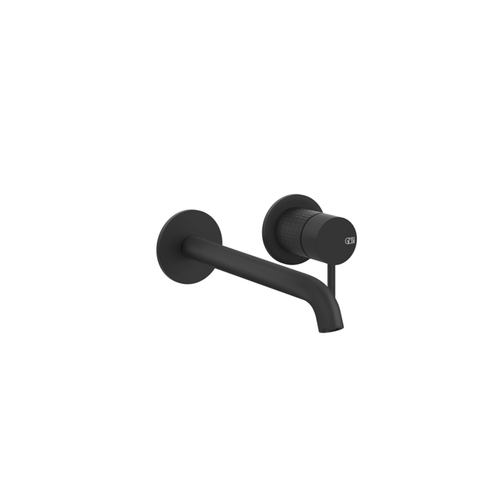 Фото Смеситель Gessi Gessi316 54289#299 для раковины, черный матовый