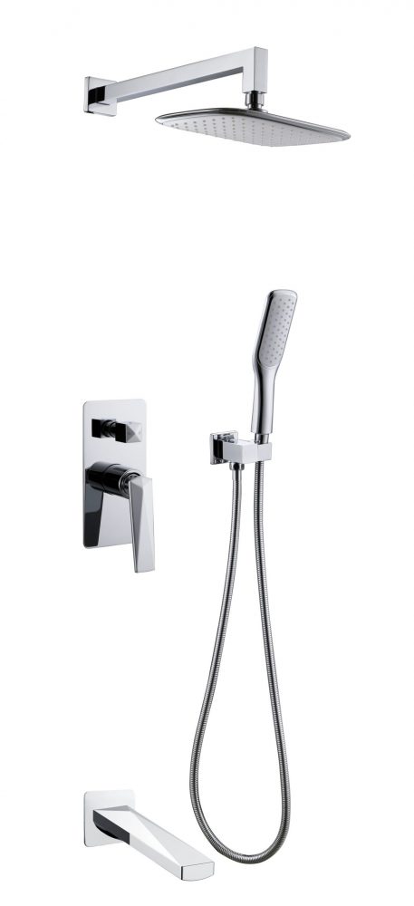 Фото Душевая система Boheme Venturo 374-2 хром глянец