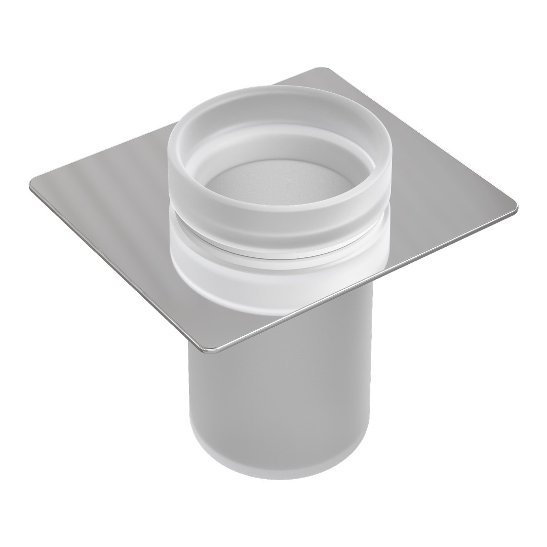 Фото Стакан для полки Boheme Space 10966-CR-TUM подвесной хром