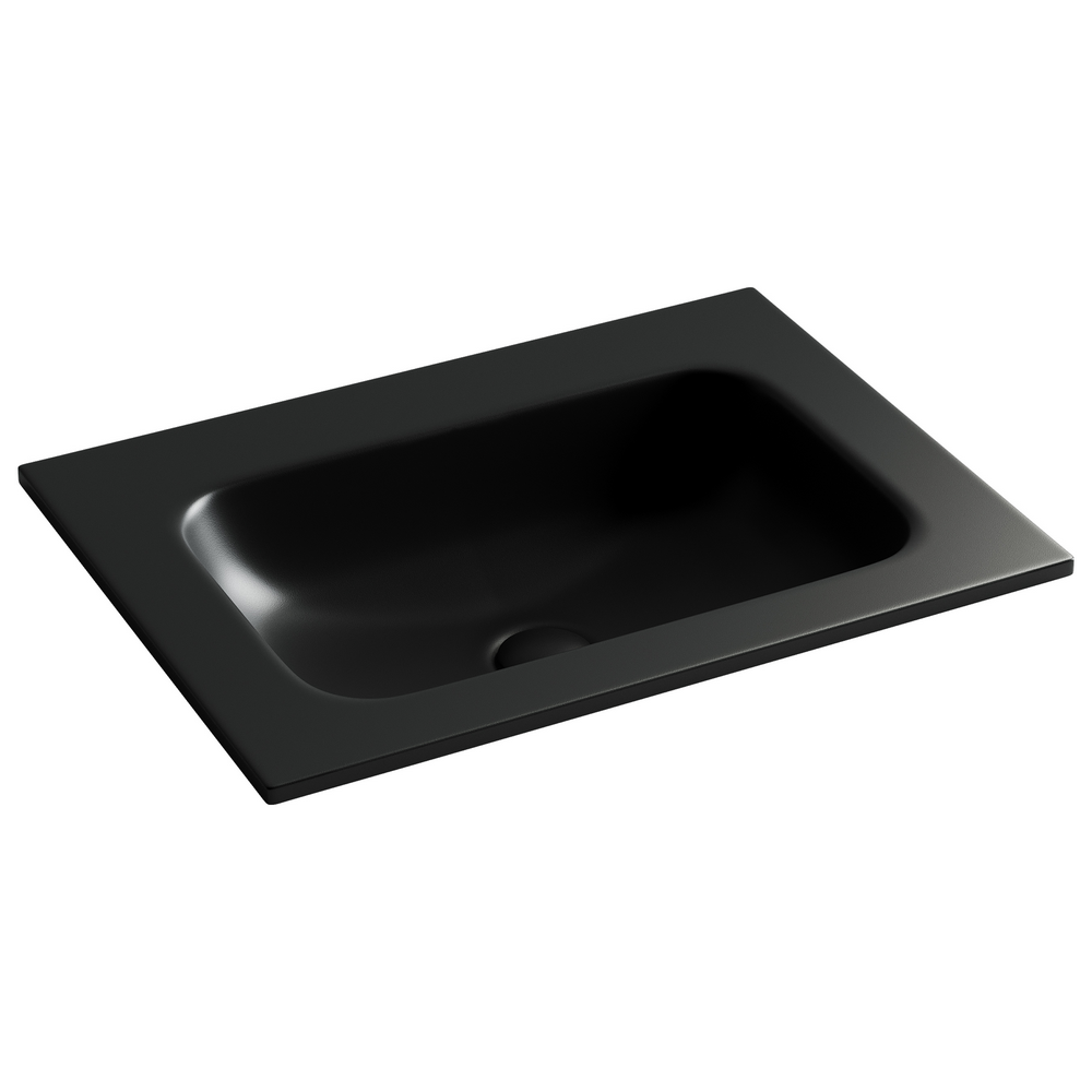 Фото Раковина Ceramicanova Grace CN7011MBwx мебельная 61 × 45,7 × 13,7 см, черный матовый