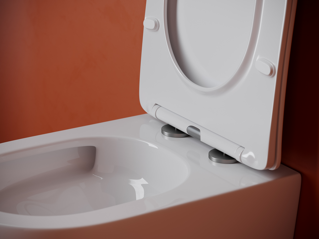 Фото Унитаз Ceramicanova Uno CN11001T с сиденьем подвесной, белый глянцевый