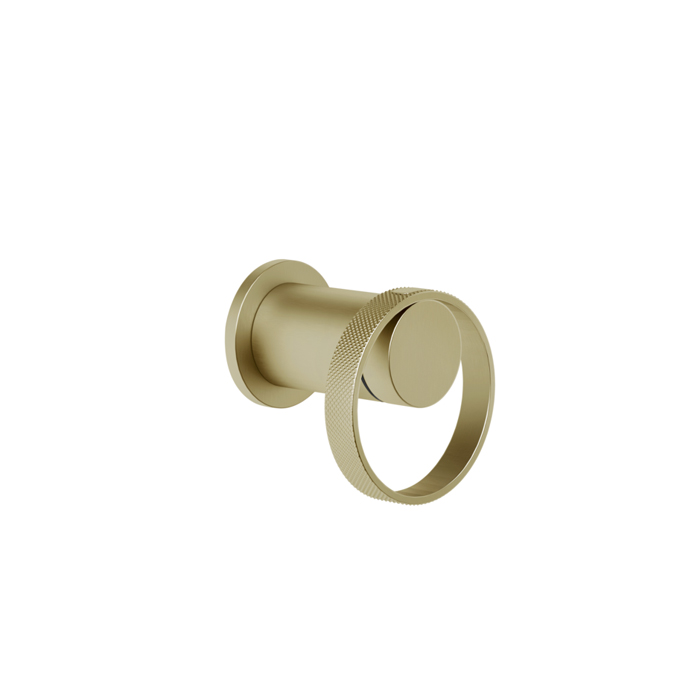 Фото Смеситель Gessi Anello 63361#727 для ванны, латунь браш pvd
