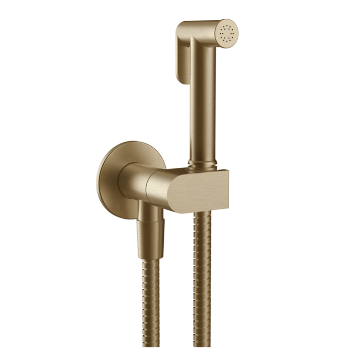 Фото Гигиенический душ Gessi Origini 45126#726, бронза браш pvd