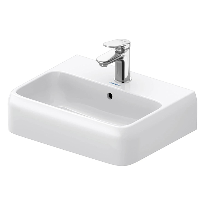Фото Раковина Duravit Qatego 746450000 подвесная 45 см, цвет белый