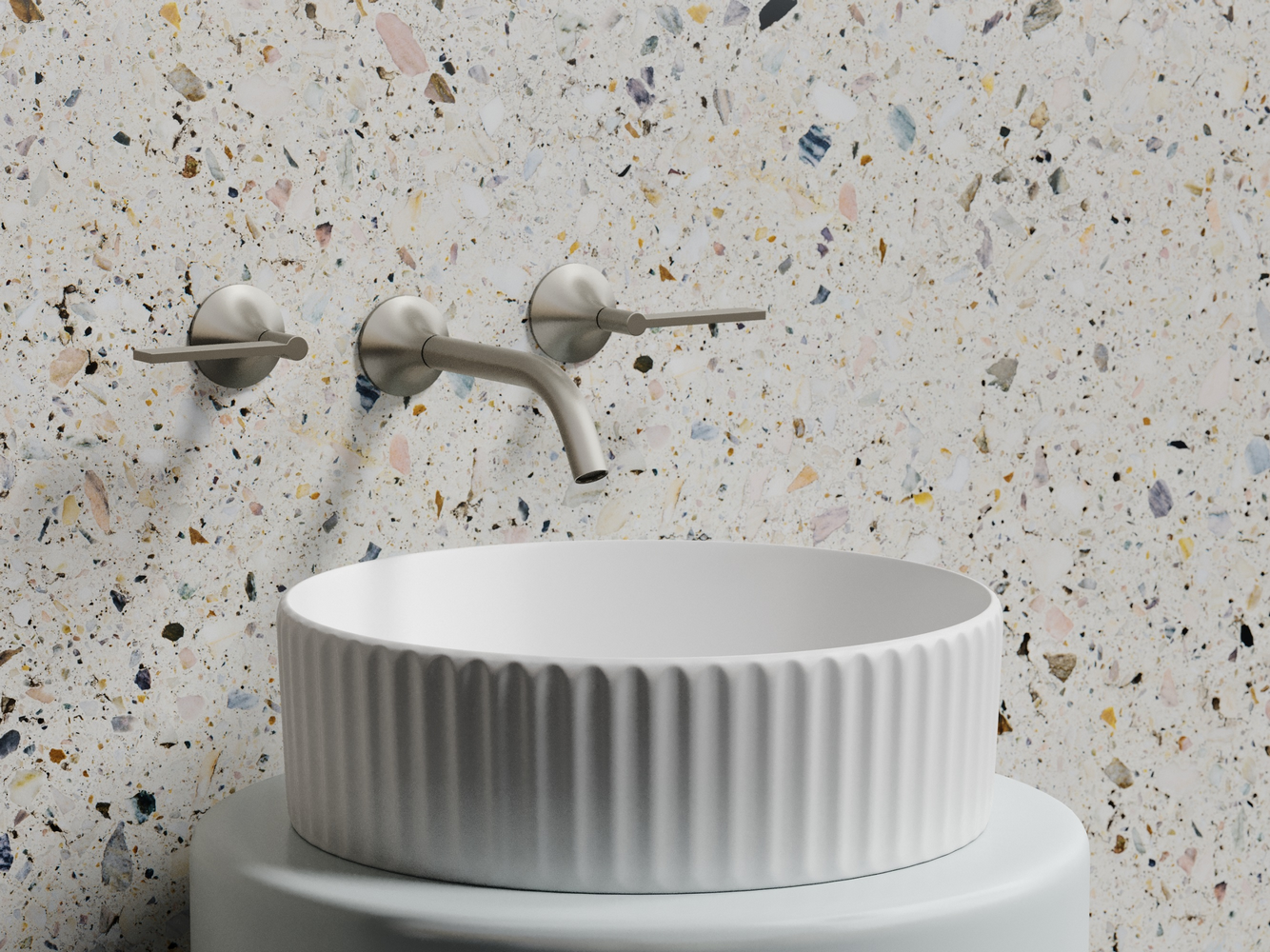 Фото Раковина Ceramicanova Element CN6057MW накладная 36 × 36 × 11,5 см, белый матовый