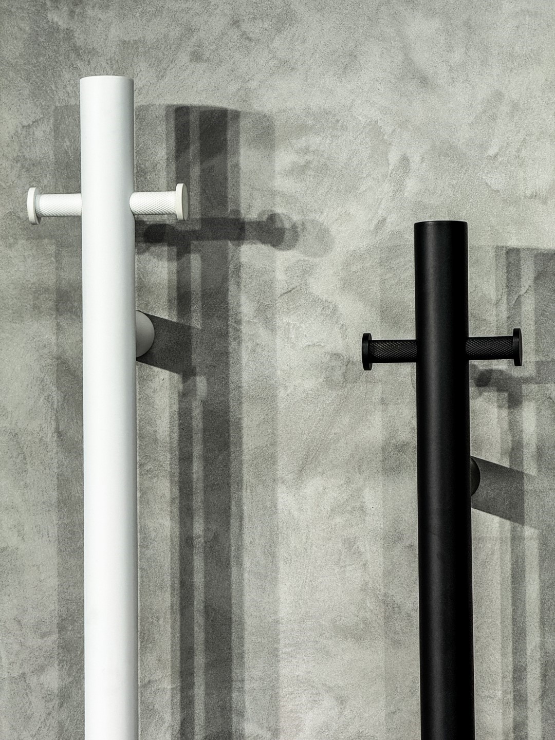 Фото Полотенцесушитель Boheme Uno 726-MW электрический, белый матовый  h150х12 см