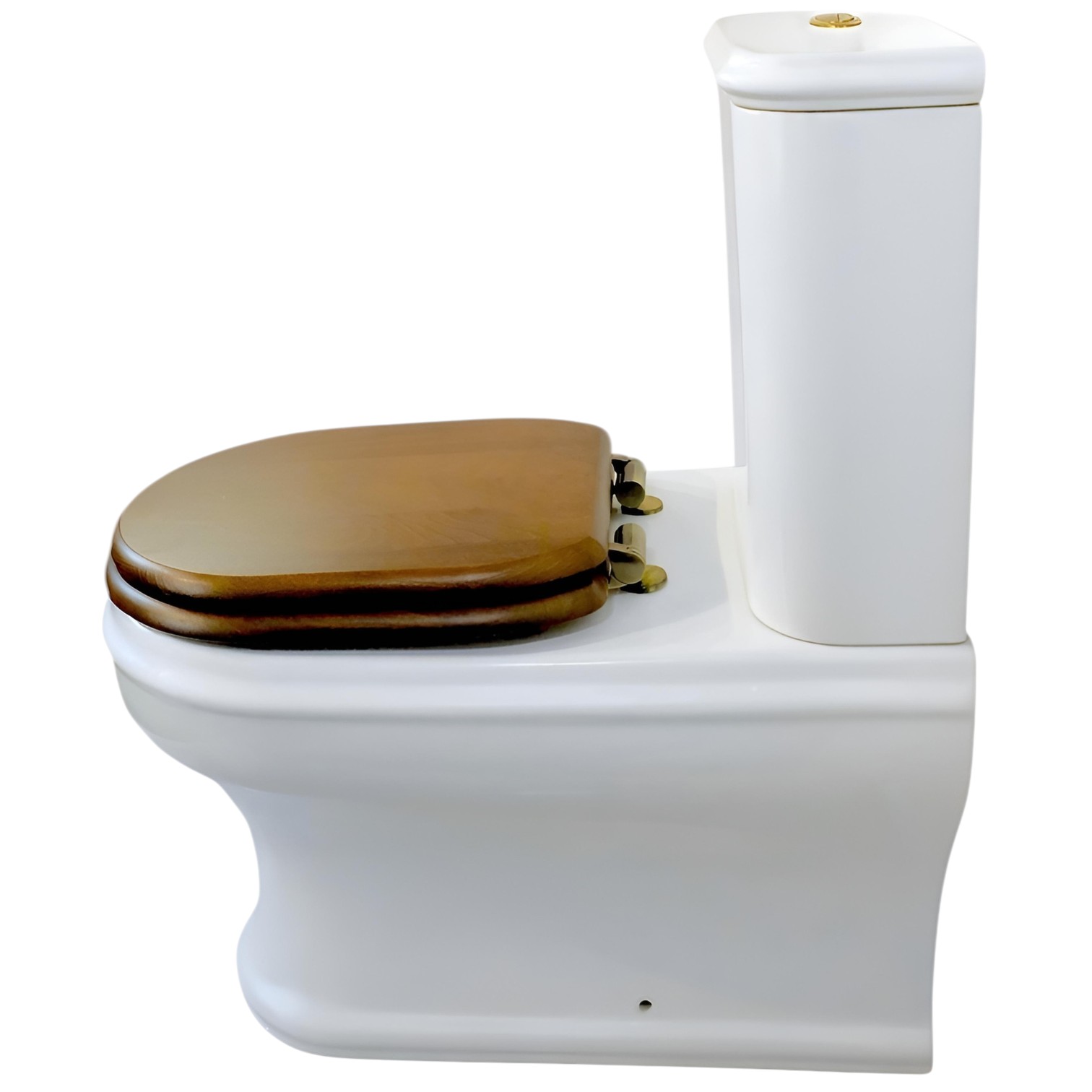 Фото Унитаз-компакт Migliore Charme 36386 кнопка бронза, выпуск универсальный