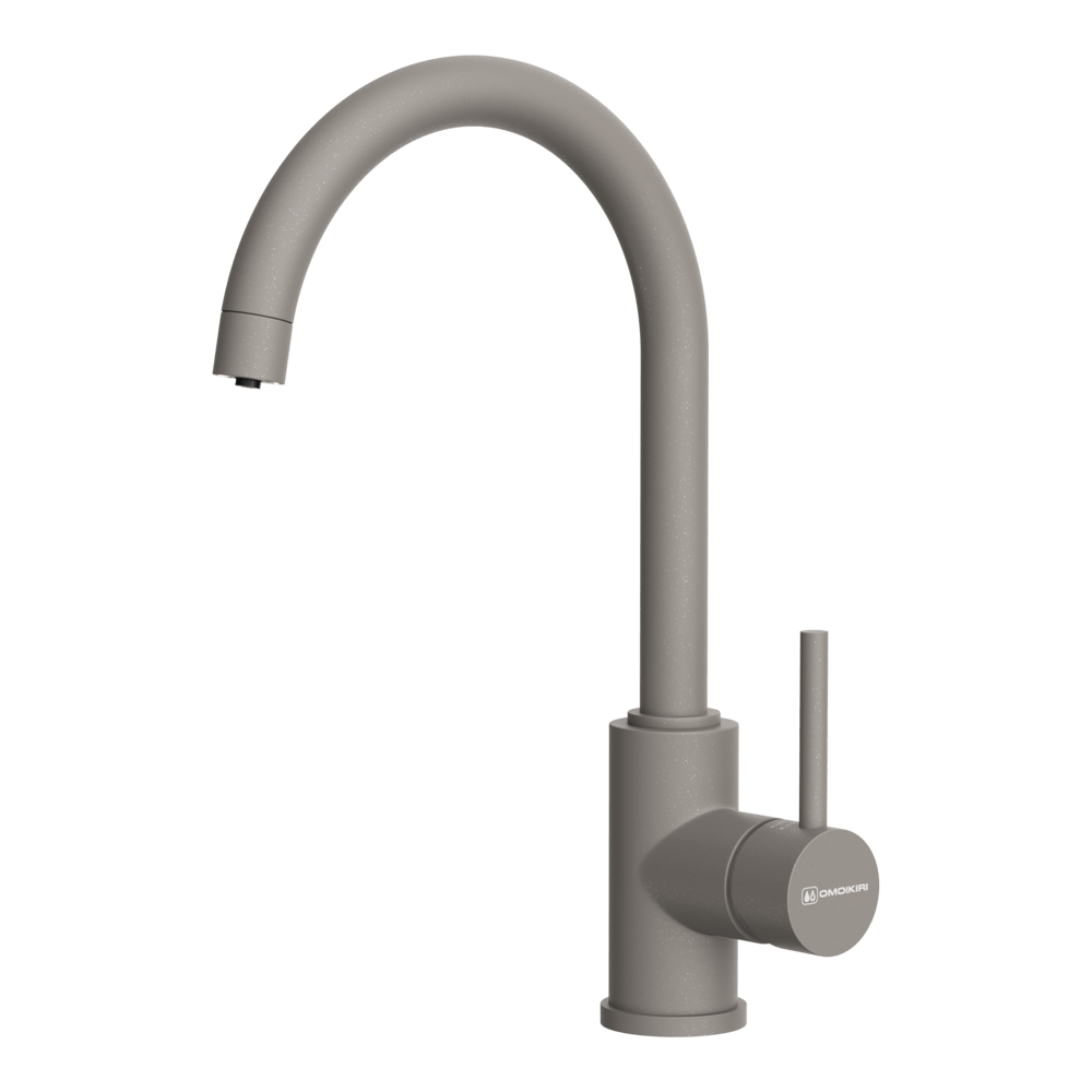 Фото Смеситель для кухни Omoikiri Shinagawa 2 Plus-GR 4994406 leningrad grey