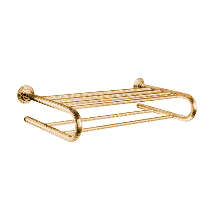 Фото Полотенцедержатель Colombo Hermitage B3387.HPS золото глянец L 56 см
