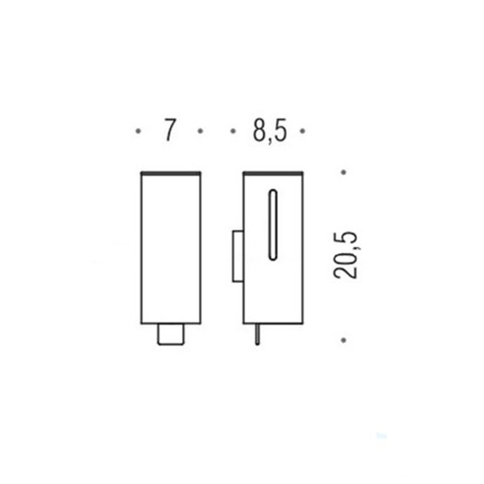 Фото Дозатор Colombo Complementi B9986N.CR настольный хром глянец