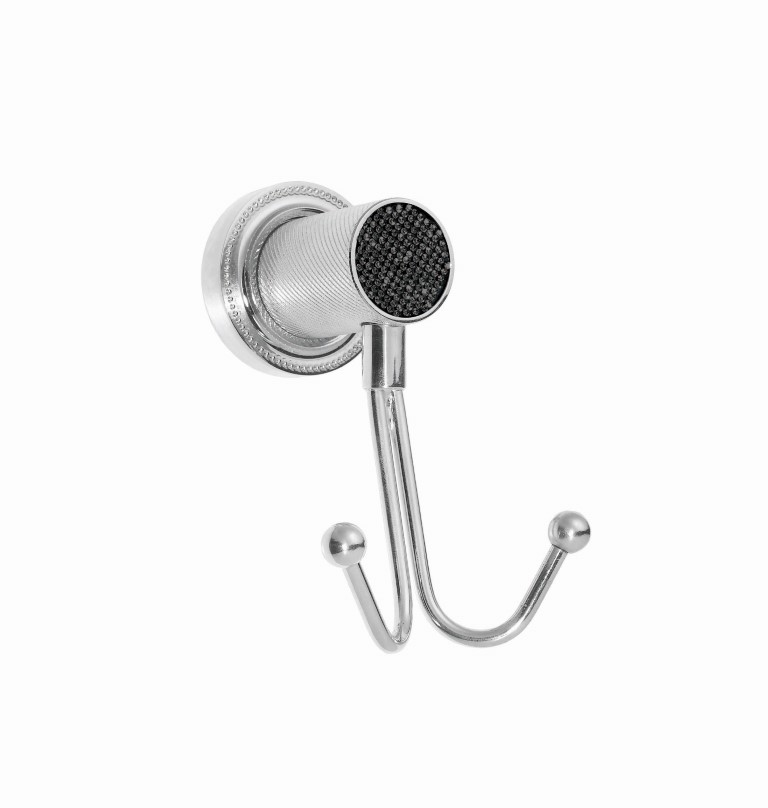 Фото Крючок Boheme Royal Cristal 10926-CR-B хром