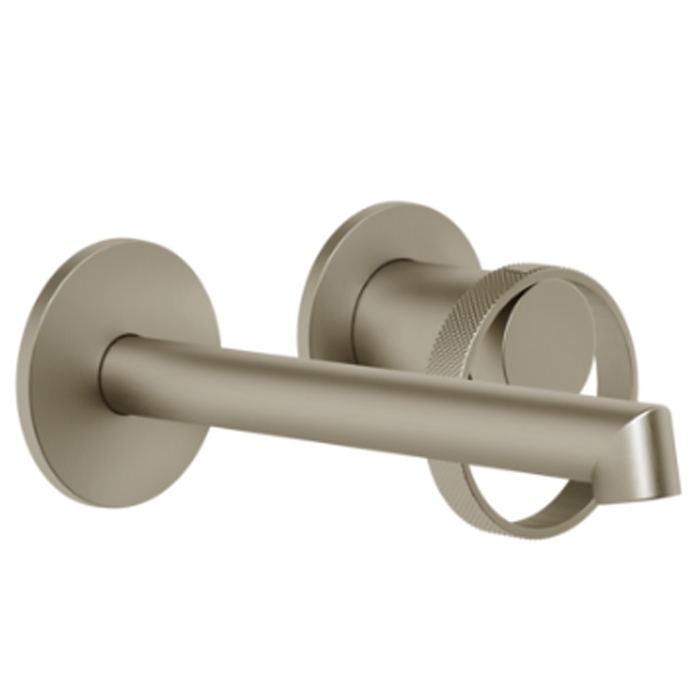 Фото Смеситель Gessi Anello 63381#149 для раковины, никель браш