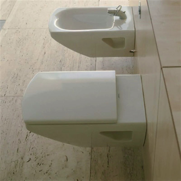 Фото Унитаз подвесной Duravit Caro 0198090000, без сиденья, белый глянцевый