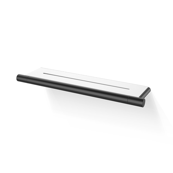 Фото Полка Decor Walther Bar 0863860 подвесная 35x9 см, черный матовый