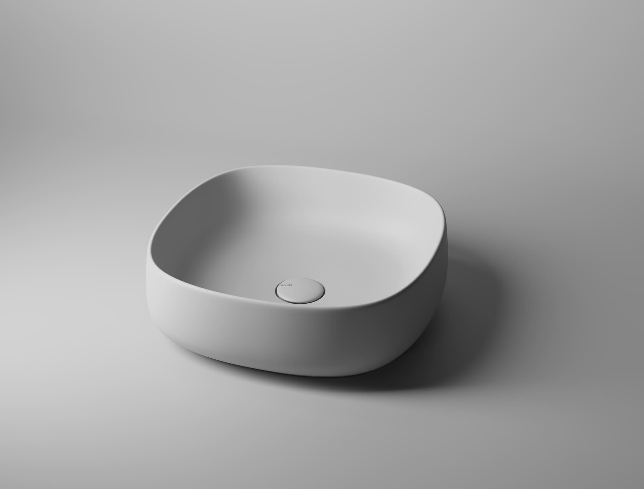 Фото Раковина накладная Sitega OSNO 420, белая матовая