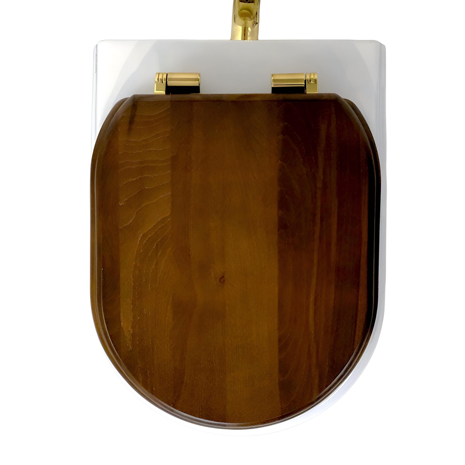 Фото Унитаз Migliore Charme 36378 со средним бачком кнопка золото глянец, выпуск универсальный