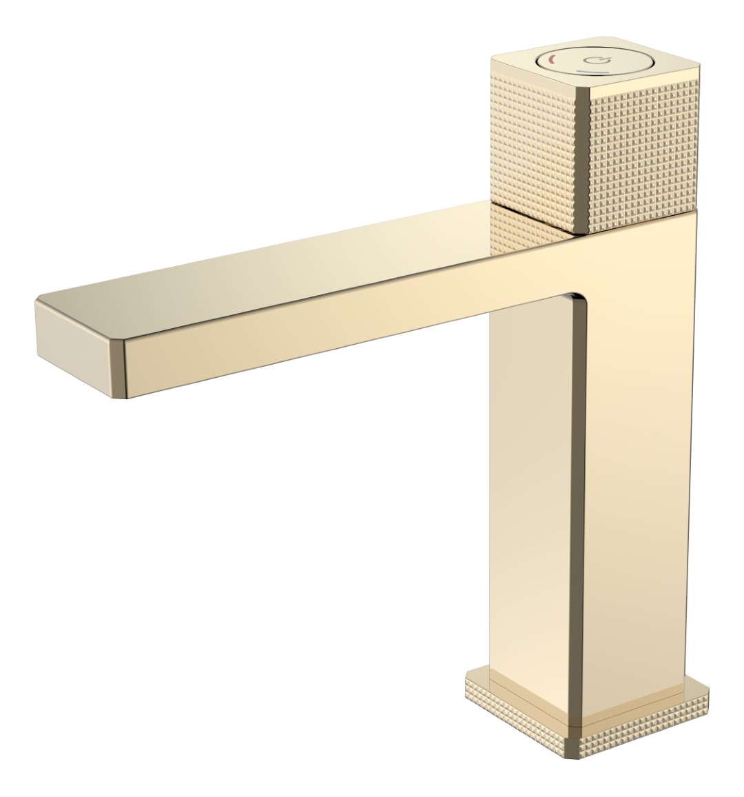 Фото Смеситель для раковины Boheme Quad 159-G золото