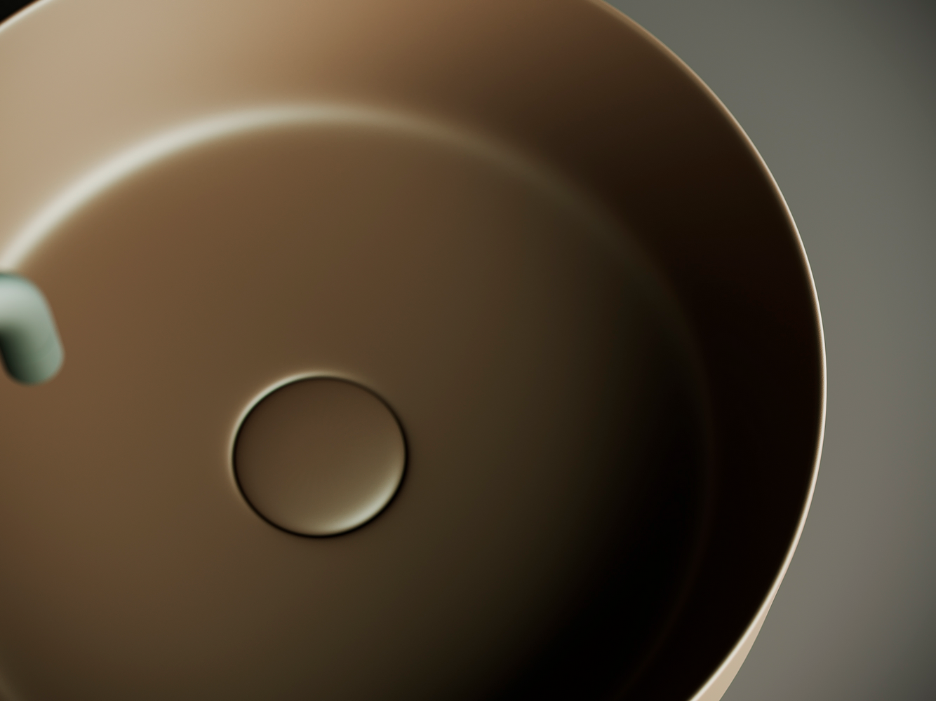 Фото Раковина Ceramicanova Element CN6022MDB накладная 39 × 39 × 12 см, темно-коричневый матовый