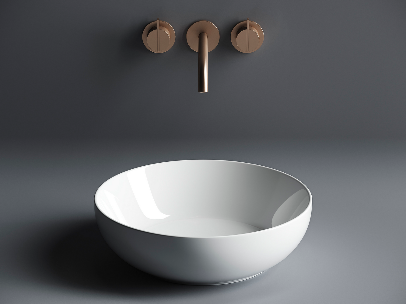 Фото Раковина Ceramicanova Element CN6020 накладная 38 × 38 × 11 см, белый глянцевый
