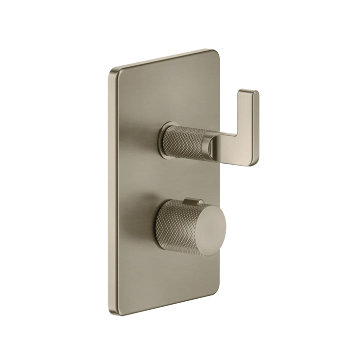 Фото Смеситель Gessi Inciso 58136#149 для душа термостат, никель браш