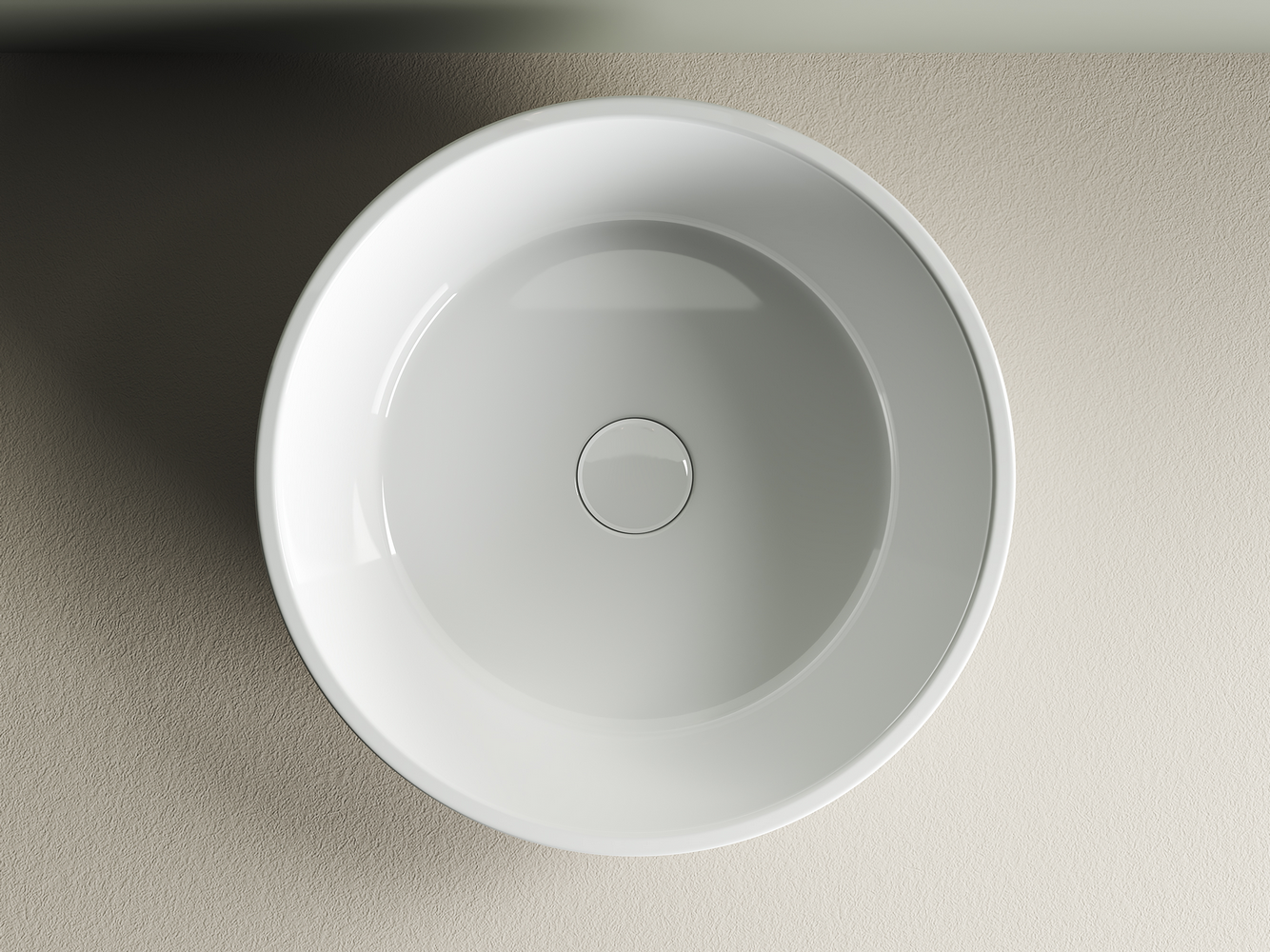 Фото Раковина Ceramicanova Element CN6021 накладная 41 × 41 × 14,5 см, белый глянцевый